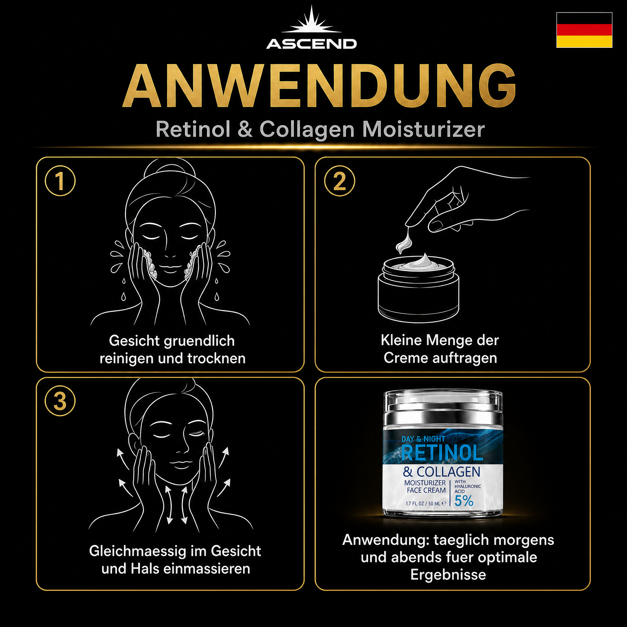 Ascend Retinol & Collagen Cream™