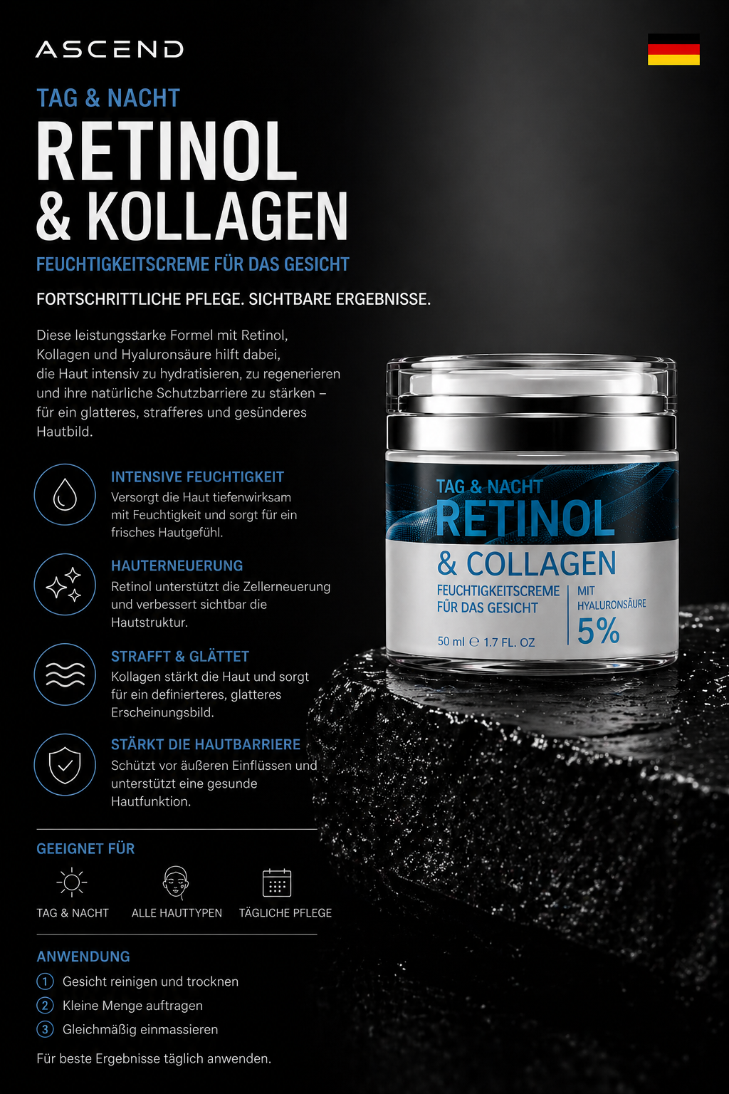 Ascend Retinol & Collagen Cream™